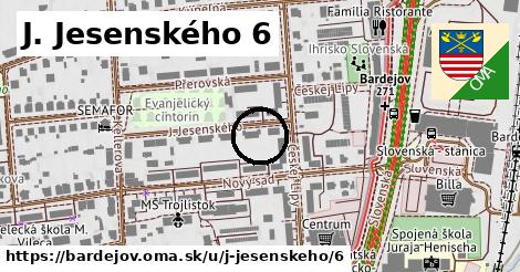 J. Jesenského 6, Bardejov