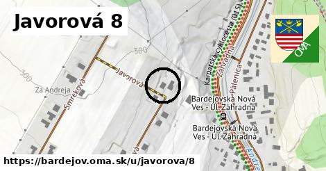 Javorová 8, Bardejov