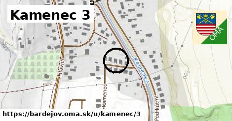 Kamenec 3, Bardejov