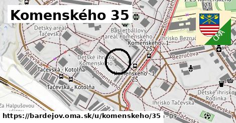 Komenského 35, Bardejov