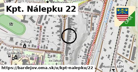 Kpt. Nálepku 22, Bardejov