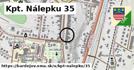 Kpt. Nálepku 35, Bardejov