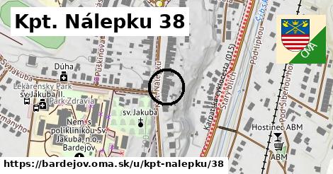 Kpt. Nálepku 38, Bardejov