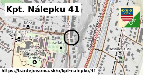 Kpt. Nálepku 41, Bardejov