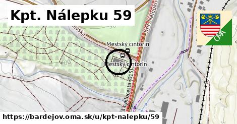 Kpt. Nálepku 59, Bardejov