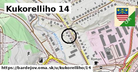 Kukorelliho 14, Bardejov