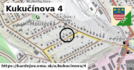 Kukučínova 4, Bardejov