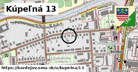 Kúpeľná 13, Bardejov