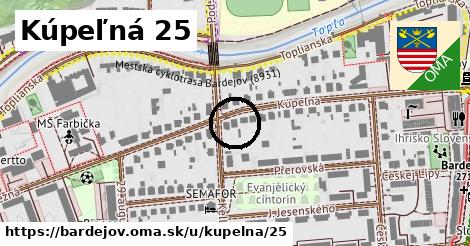 Kúpeľná 25, Bardejov