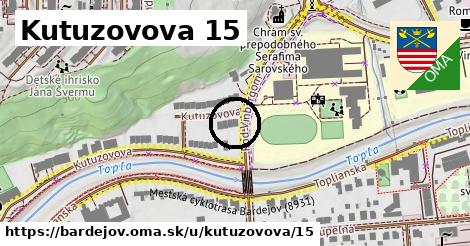 Kutuzovova 15, Bardejov