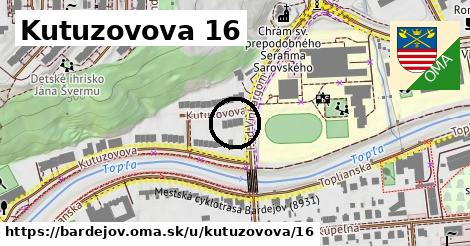 Kutuzovova 16, Bardejov