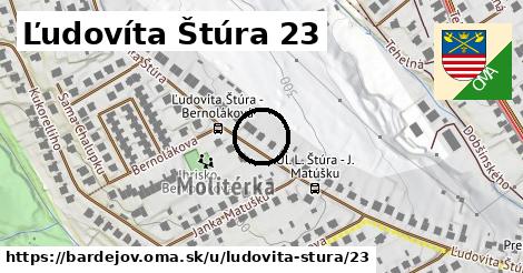 Ľudovíta Štúra 23, Bardejov