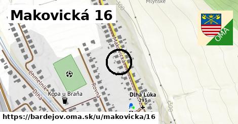 Makovická 16, Bardejov