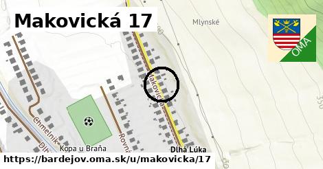 Makovická 17, Bardejov