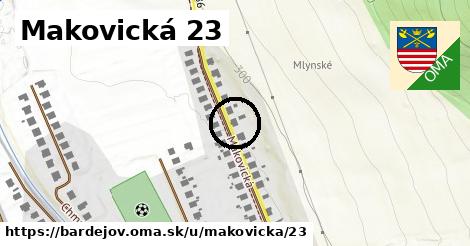Makovická 23, Bardejov