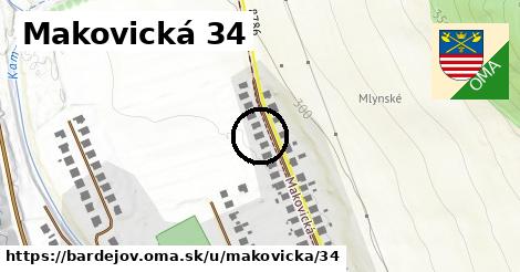 Makovická 34, Bardejov