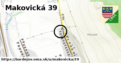 Makovická 39, Bardejov