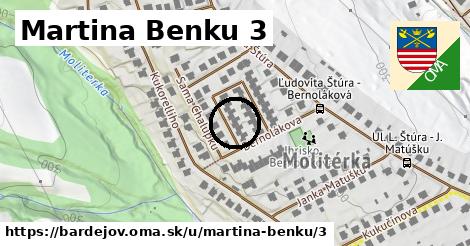 Martina Benku 3, Bardejov