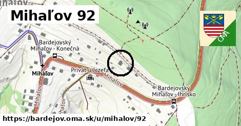 Mihaľov 92, Bardejov