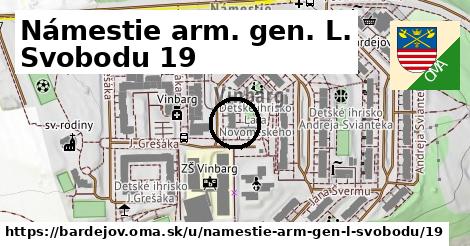 Námestie arm. gen. L. Svobodu 19, Bardejov