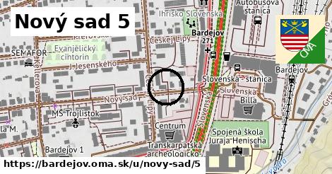 Nový sad 5, Bardejov