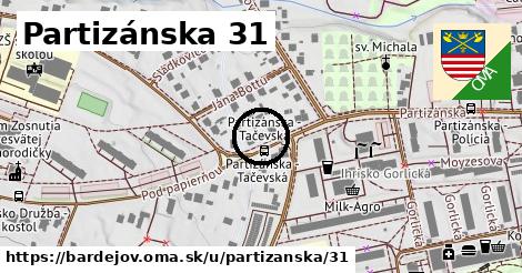 Partizánska 31, Bardejov