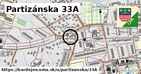 Partizánska 33A, Bardejov