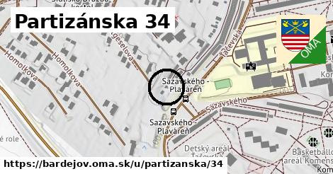 Partizánska 34, Bardejov