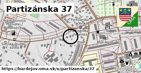 Partizánska 37, Bardejov