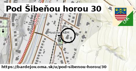 Pod Šibeňou horou 30, Bardejov