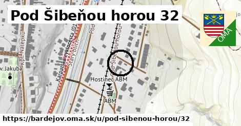 Pod Šibeňou horou 32, Bardejov