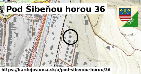 Pod Šibeňou horou 36, Bardejov