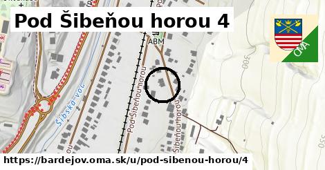 Pod Šibeňou horou 4, Bardejov