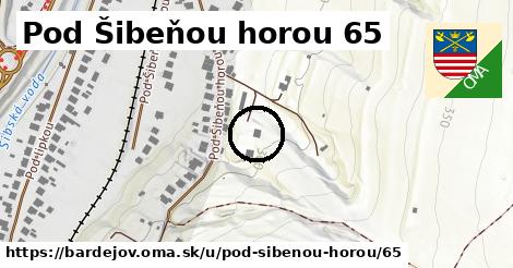 Pod Šibeňou horou 65, Bardejov