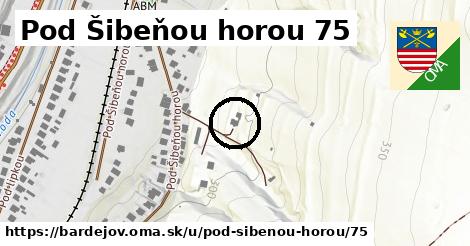 Pod Šibeňou horou 75, Bardejov