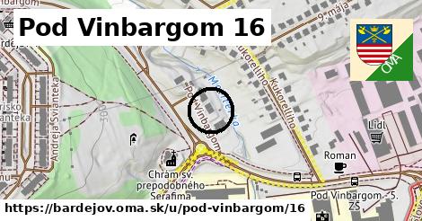 Pod Vinbargom 16, Bardejov