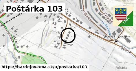 Poštárka 103, Bardejov