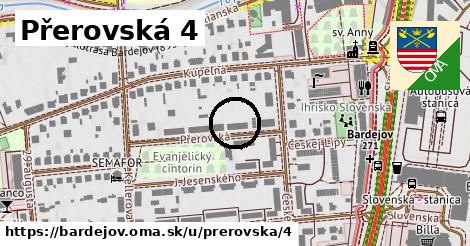 Přerovská 4, Bardejov