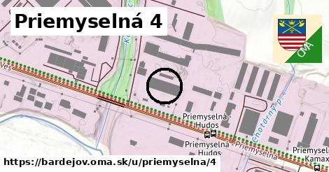 Priemyselná 4, Bardejov