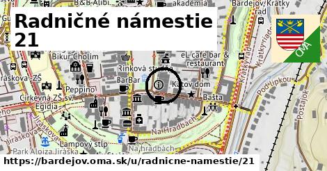 Radničné námestie 21, Bardejov