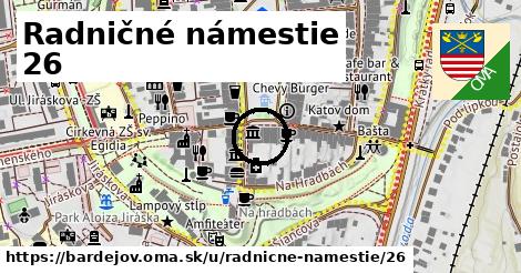 Radničné námestie 26, Bardejov