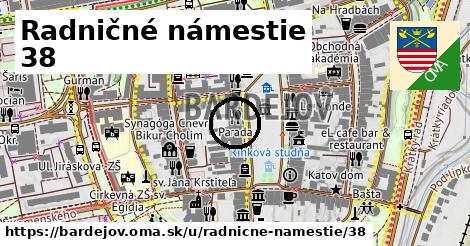 Radničné námestie 38, Bardejov