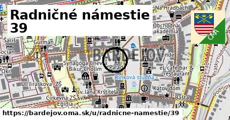 Radničné námestie 39, Bardejov