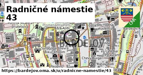 Radničné námestie 43, Bardejov