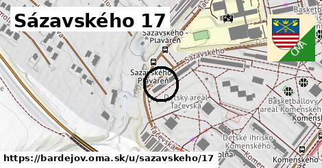 Sázavského 17, Bardejov