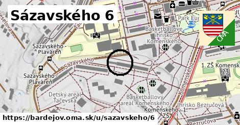 Sázavského 6, Bardejov