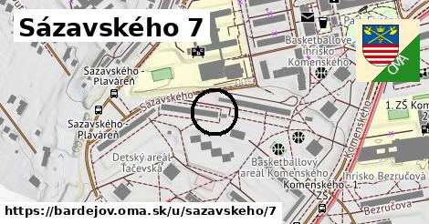 Sázavského 7, Bardejov