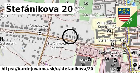 Štefánikova 20, Bardejov