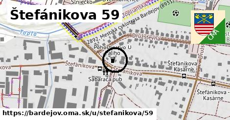 Štefánikova 59, Bardejov