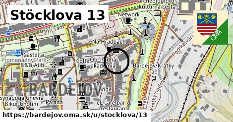 Stöcklova 13, Bardejov